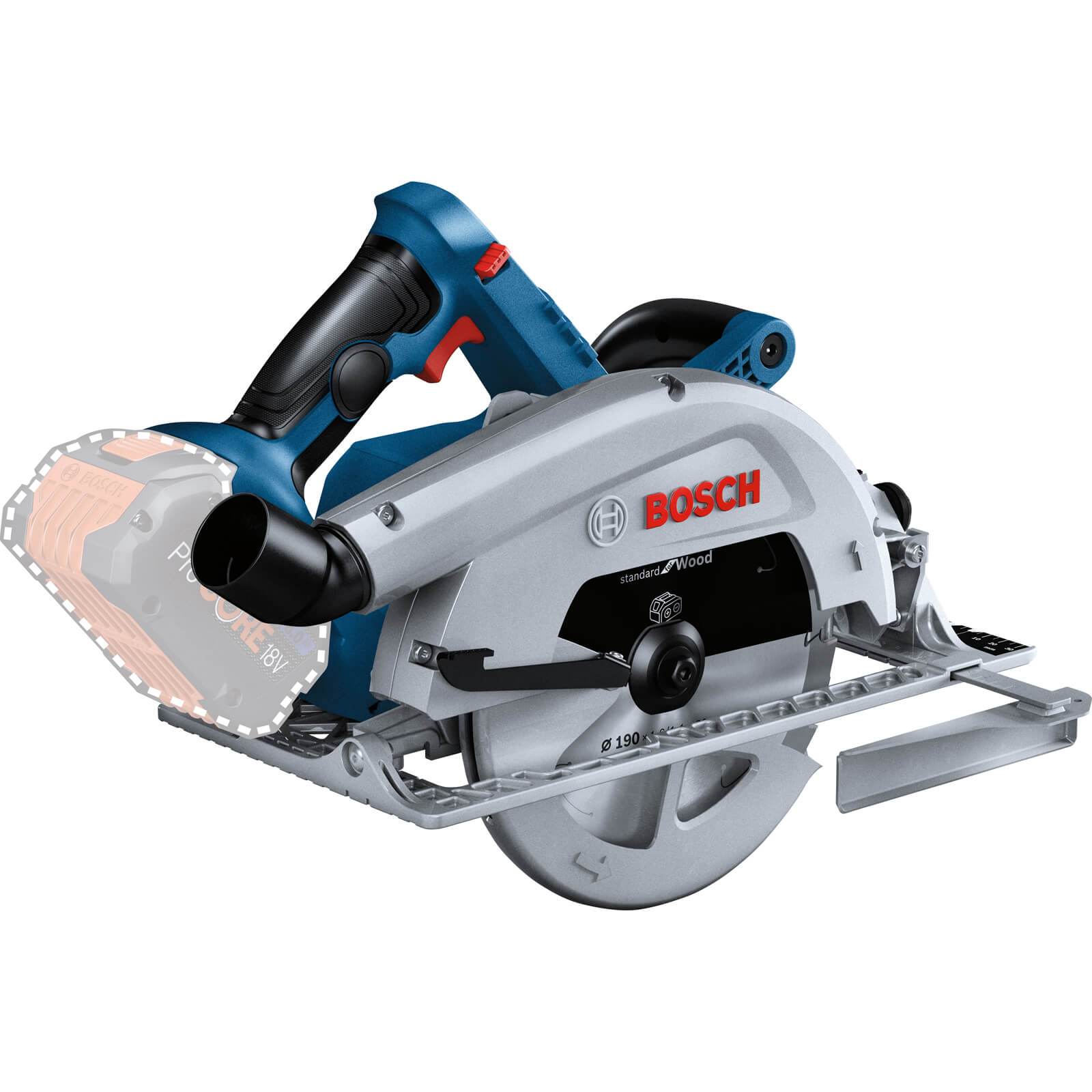 Bosch GKS 18V-68 Professional Brushless 190mm Circular Saw (Body Only)