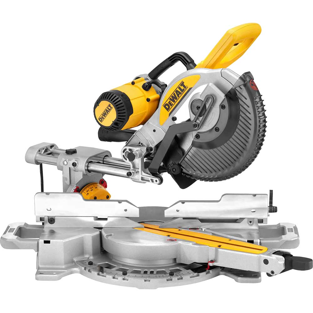 DeWalt DWS727 240V 1675W 250mm Double-Bevel XPS Sliding Compound Mitre Saw