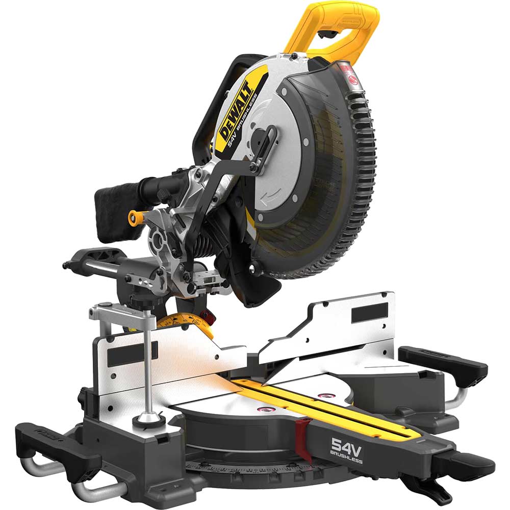 DeWalt DCS781N-XJ 54V 305mm Double-Bevel Brushless Cordless Sliding Mitre Saw (Body Only)