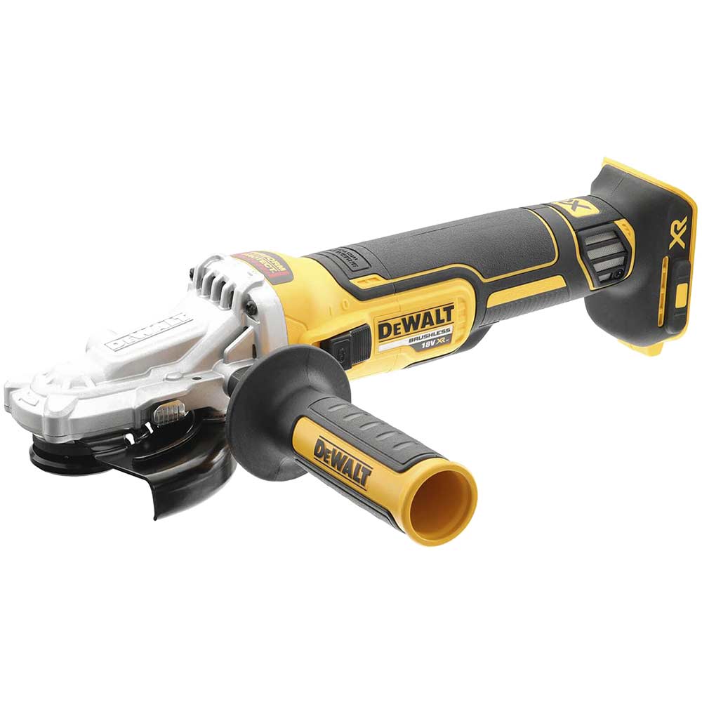 DeWalt DCG405FN 18V XR Brushless Flathead 125mm Angle Grinder (Body Only)