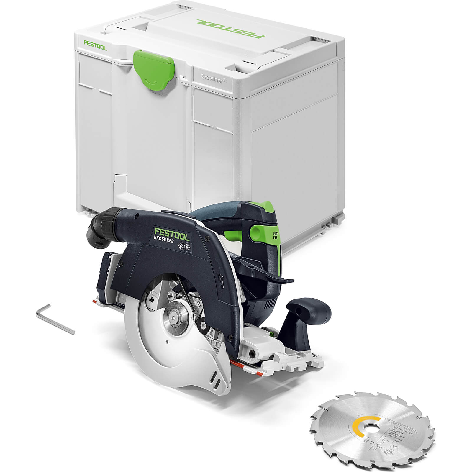 Festool HKC 55 KEB-Basic 18V Brushless 160mm Circular Saw (Body Only, T-LOC Systainer)