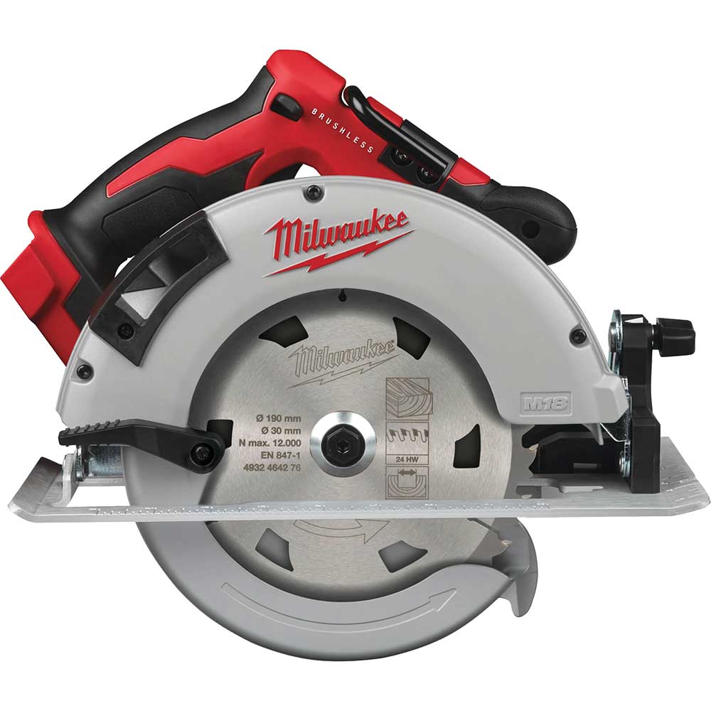 Milwaukee M18 BLCS66-0 Brushless 190mm Circular Saw (Body Only)