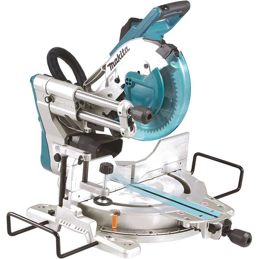 Makita LS1019L 240V 1510W 260mm Dual-Bevel Slide Compound Mitre Saw with Laser (DXT)