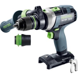 Festool TPC 18/4 I-Basic 18V QUADRIVE Cordless Percussion Drill (Body Only, T-LOC Systainer)