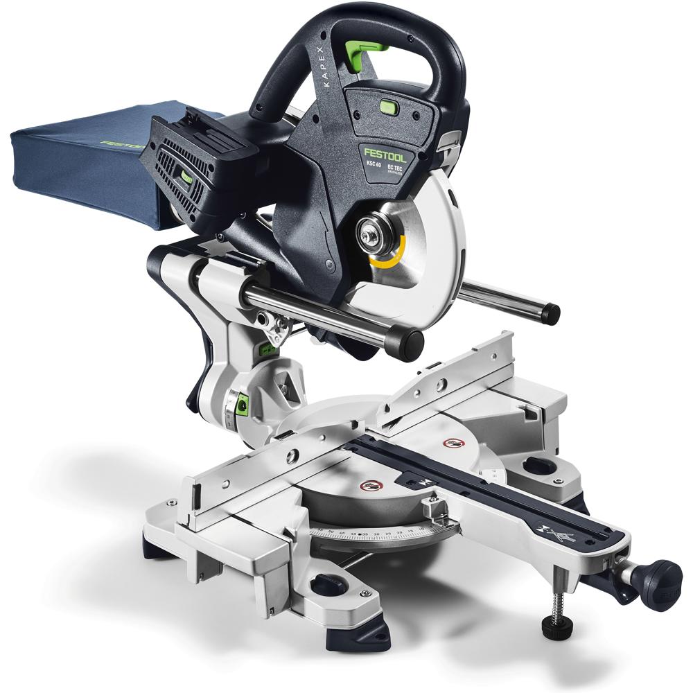 Festool KAPEX KSC 60 EB-Basic 18V 216mm Dual-Bevel Sliding Compound Mitre Saw (Body Only)