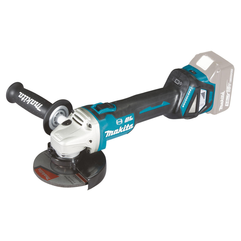 Makita DGA513Z 18V LXT Brushless 125mm Slide Switch Angle Grinder (Body Only)