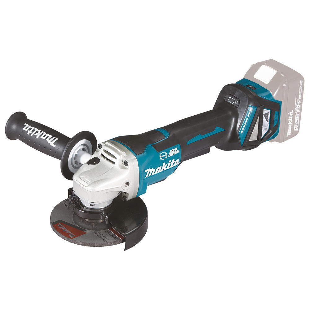 Makita DGA517Z 18V LXT Brushless 125mm Paddle Switch Angle Grinder (Body Only)