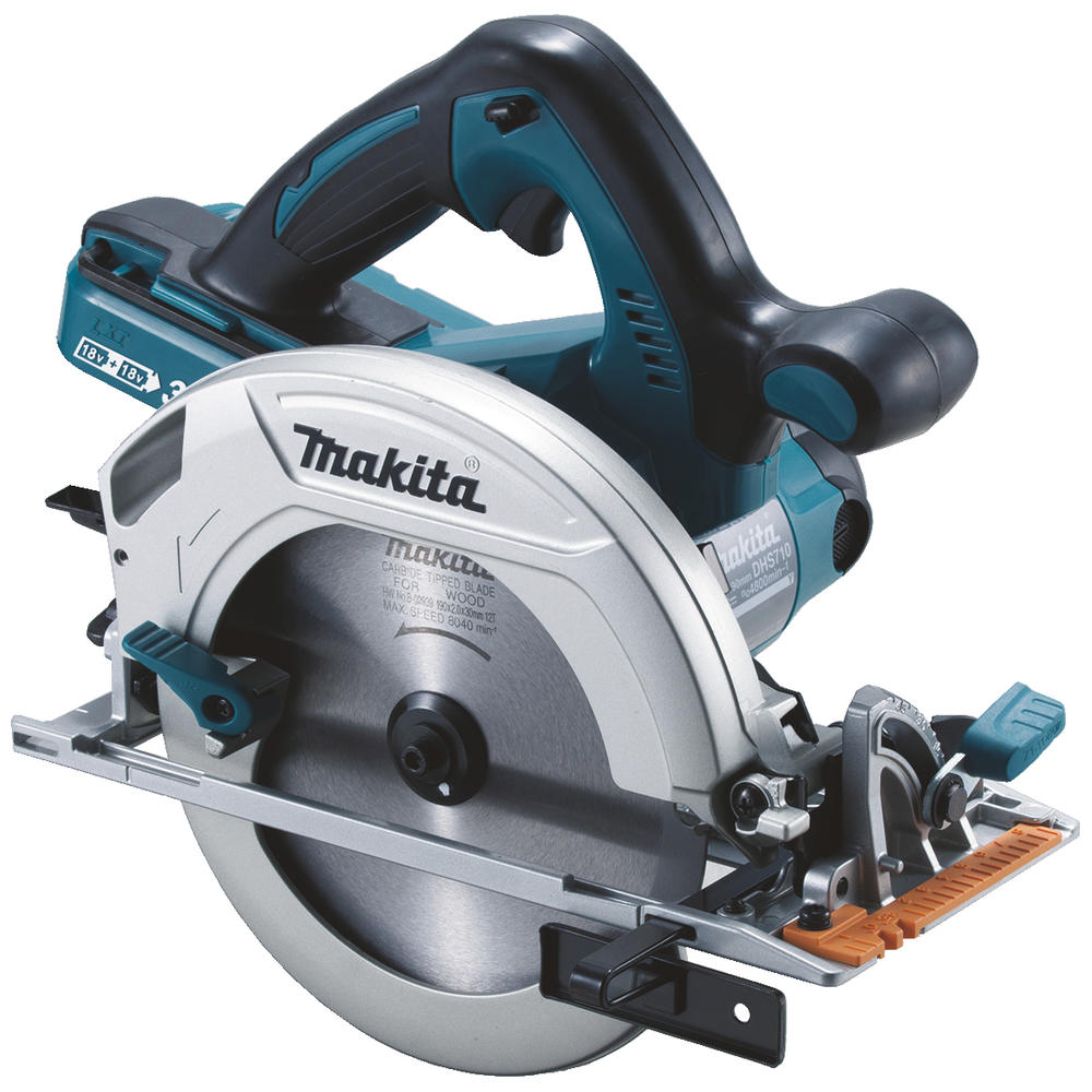 Makita DHS710ZJ 36V (2x18V) LXT 190mm Circular Saw (Body Only, MakPac)