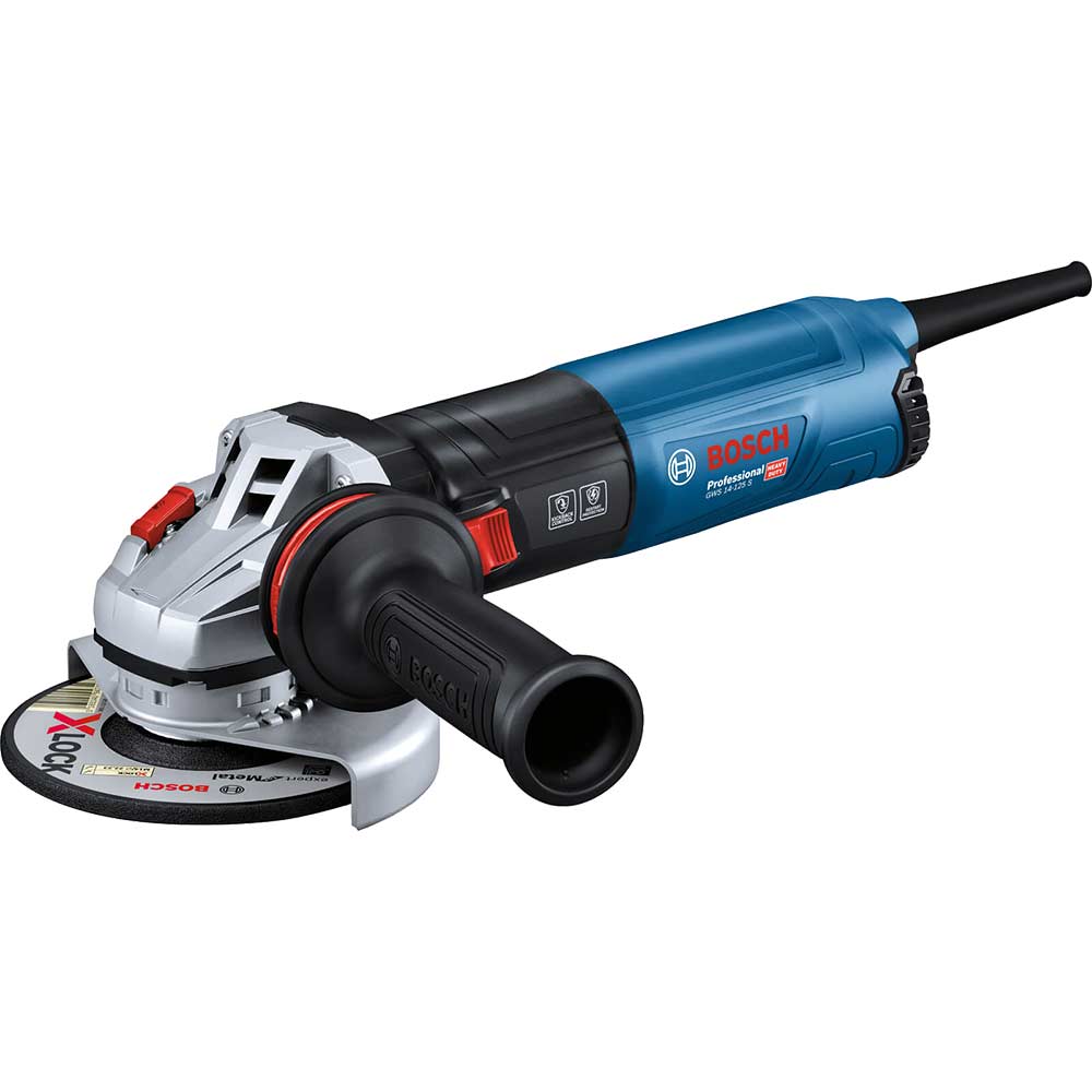 Bosch GWS 14-125 S Professional 110V 1400W 125mm Slide Switch Angle Grinder