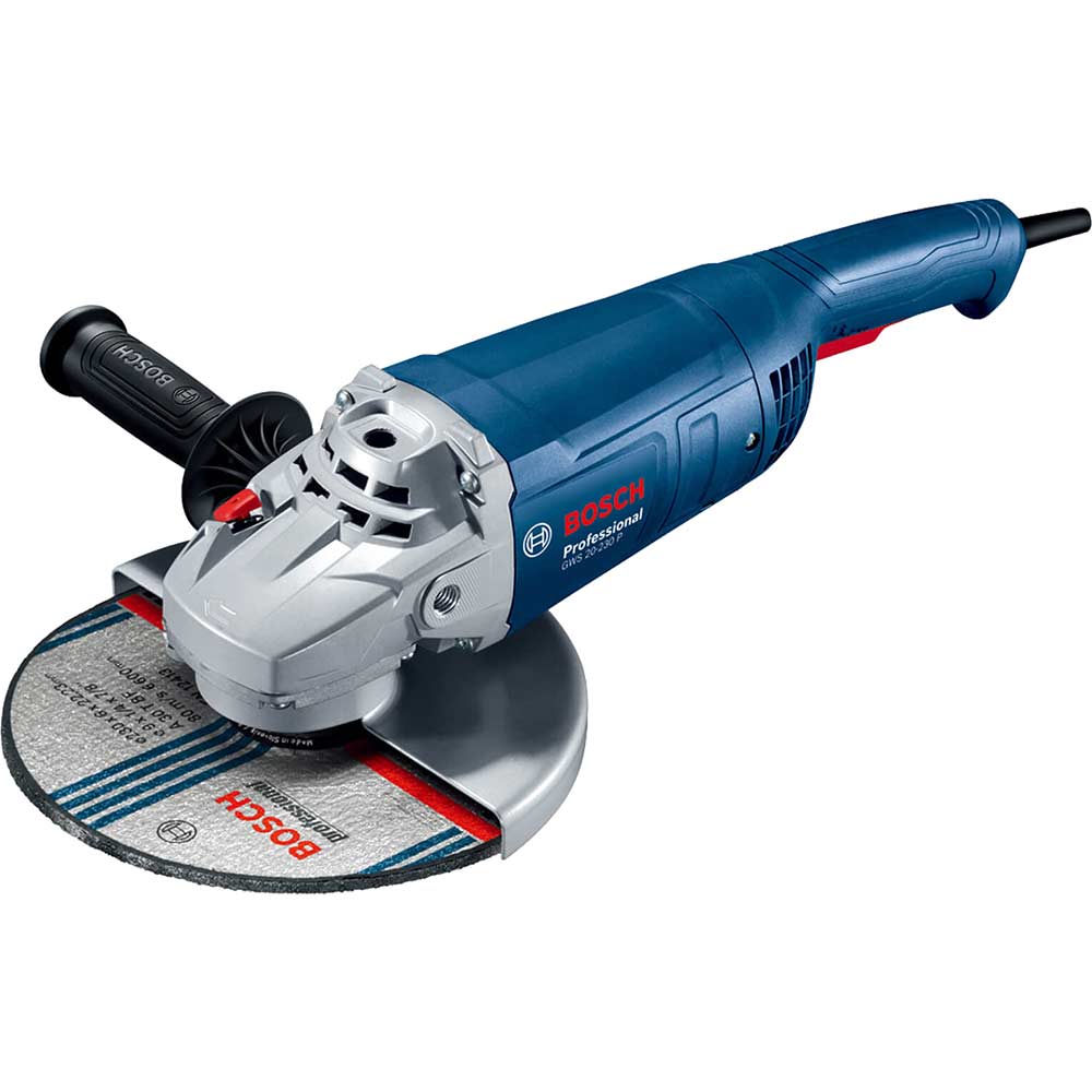 Bosch GWS 20-230 P Professional 240V 2000W 230mm Trigger Switch Angle Grinder