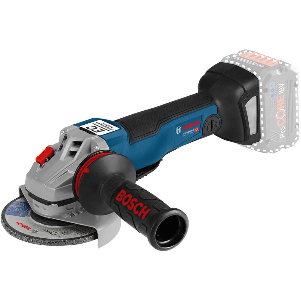 Bosch GWS 18V-10 PC Professional Brushless 125mm Paddle Switch Angle Grinder (Body Only)