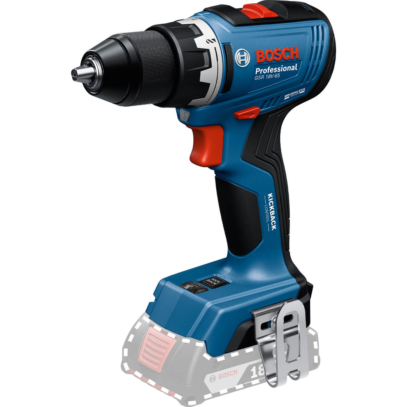 Bosch GSR 18V-65 Professional Brushless Drill Driver (Body Only)