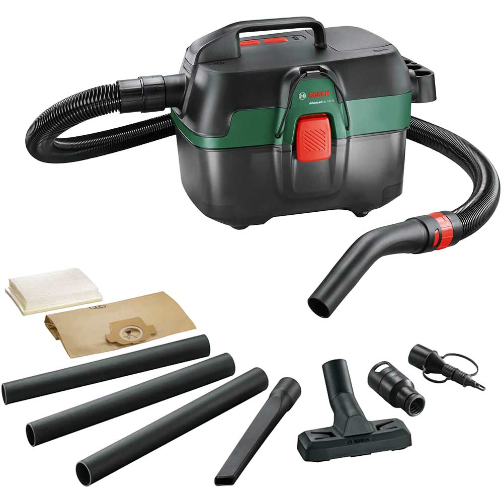 Bosch Green AdvancedVac 18V-8 18V POWER FOR ALL Wet & Dry Vacuum (Body Only)