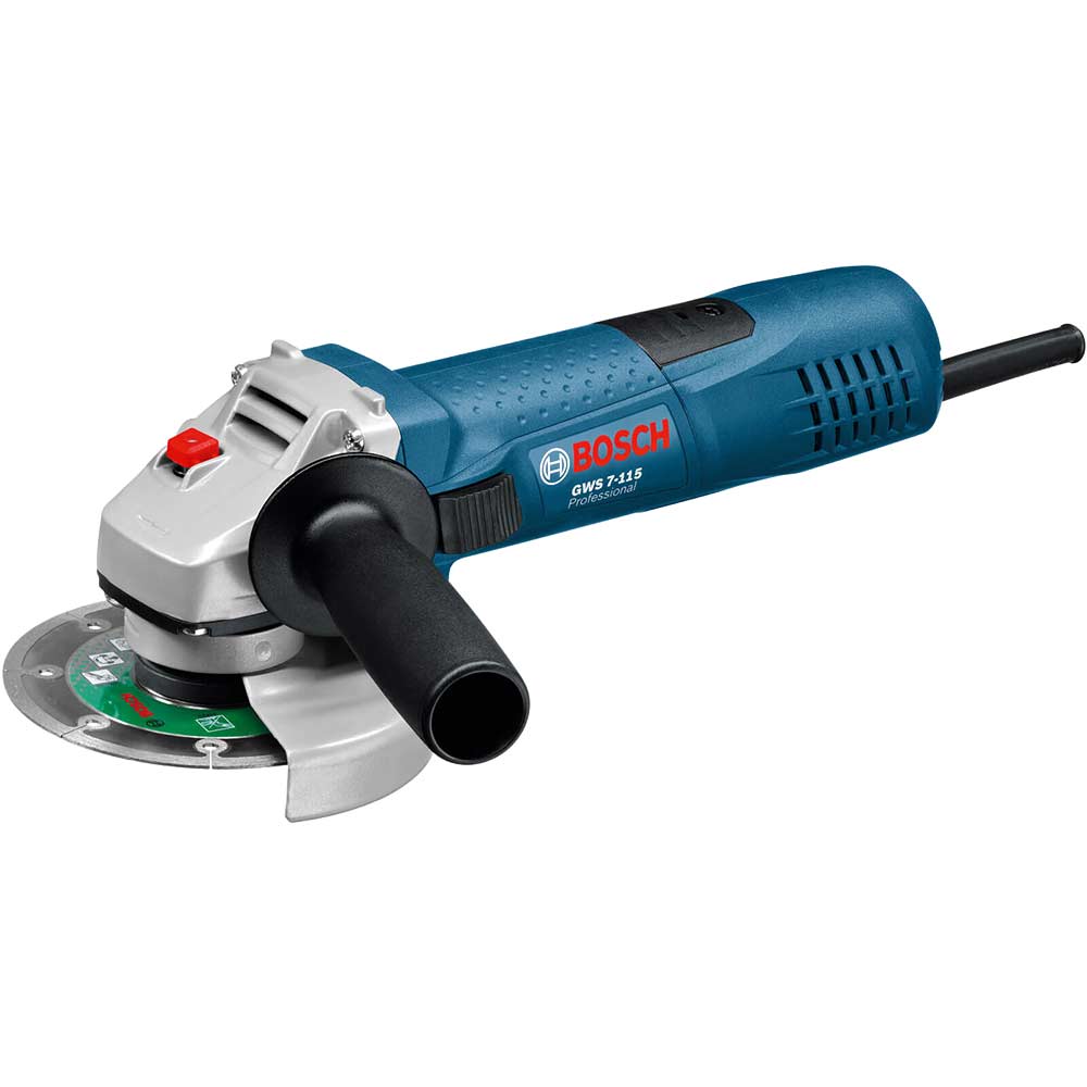 Bosch GWS 7-115 Professional 240V 720W 115mm Slide Switch Angle Grinder