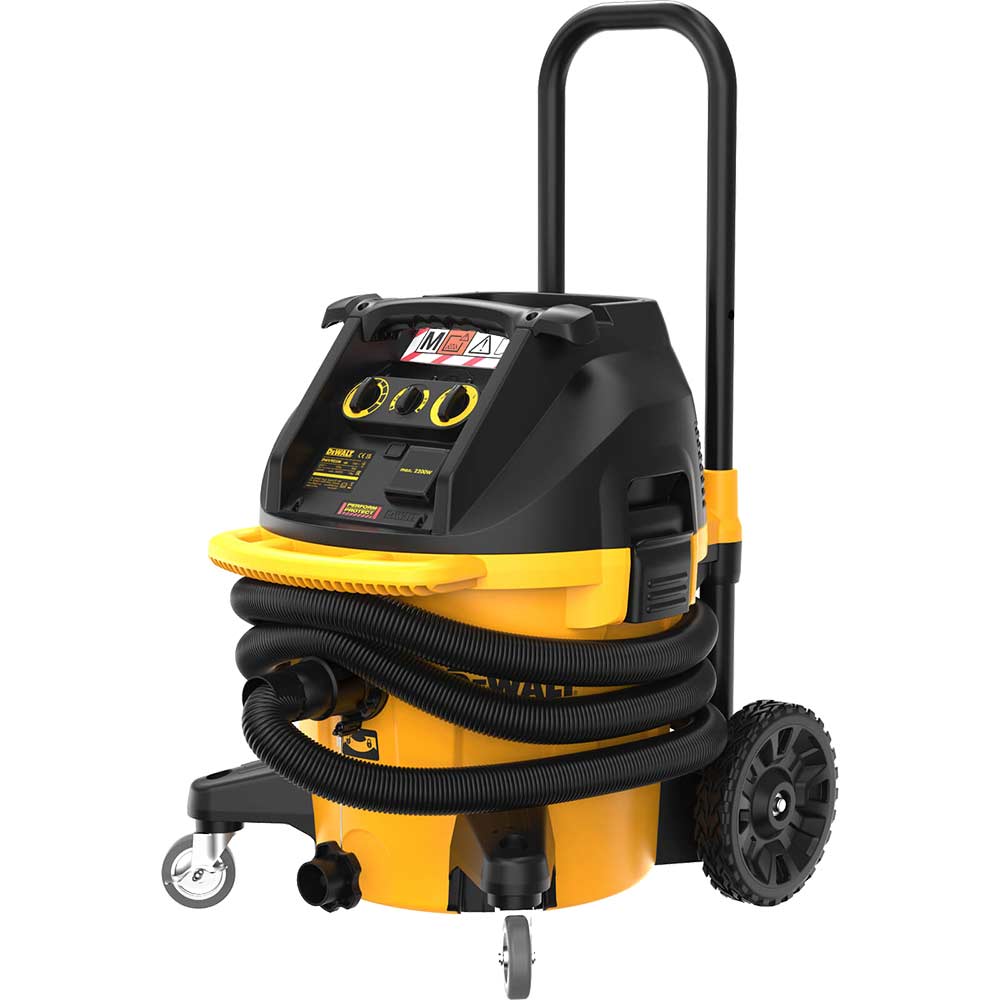 DeWalt DWV905M-LX 110V 38L M Class Wet & Dry Dust Extractor