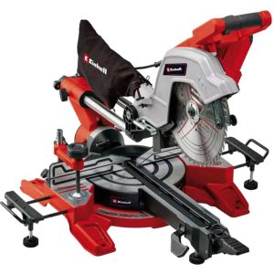 Einhell TE-SM 10 L Dual 240V 1800W 254mm Dual-Bevel Sliding Compound Mitre Saw with Laser