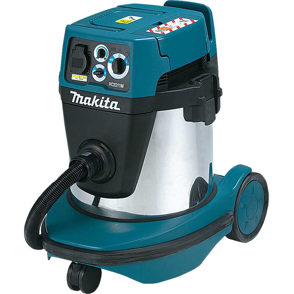 Makita VC2211MX1 240V 22L M Class Wet & Dry Dust Extractor