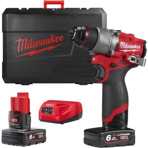 Milwaukee M12 FDD2 12V FUEL Brushless Drill Driver (2x 6.0Ah Kit)