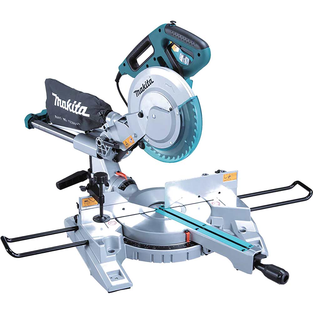 Makita LS1018LN 240V 1430W 260mm Dual-Bevel Slide Compound Mitre Saw with Laser