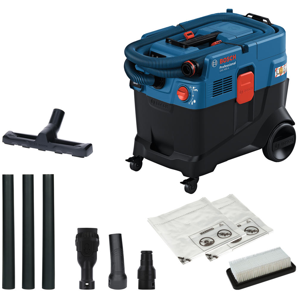 Bosch GAS 400 A Professional 240V 40L L Class Wet & Dry Dust Extractor