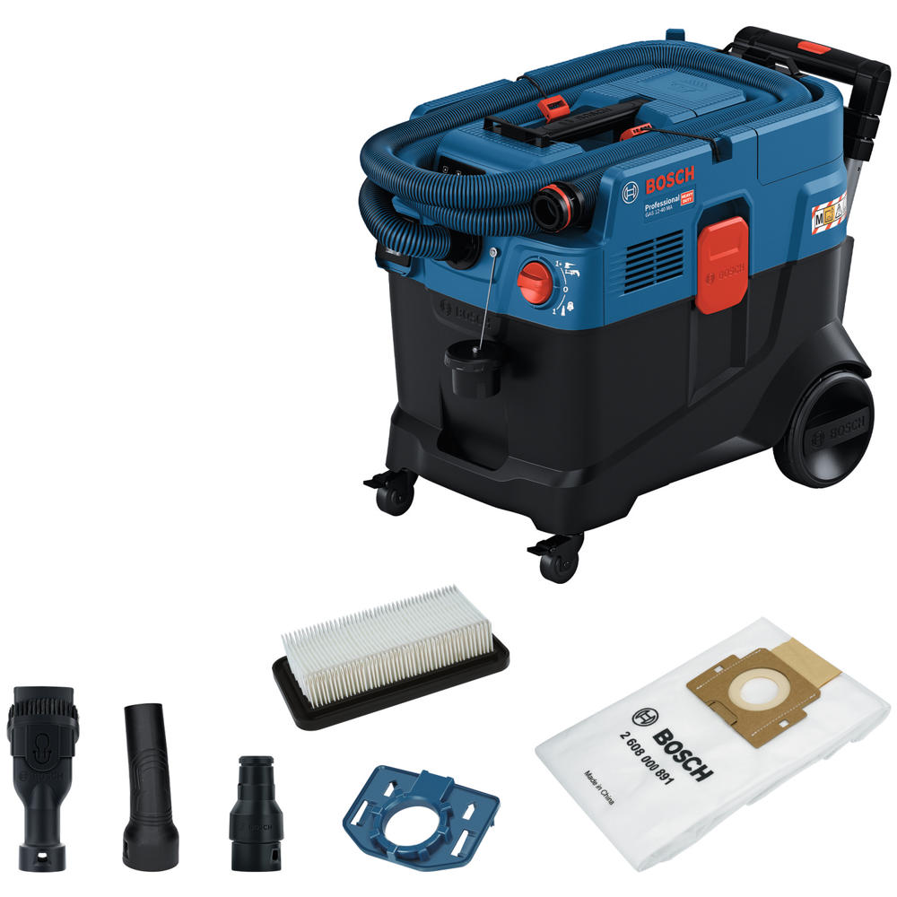 Bosch GAS 12-40 MA Professional 240V 40L M Class Wet & Dry Dust Extractor