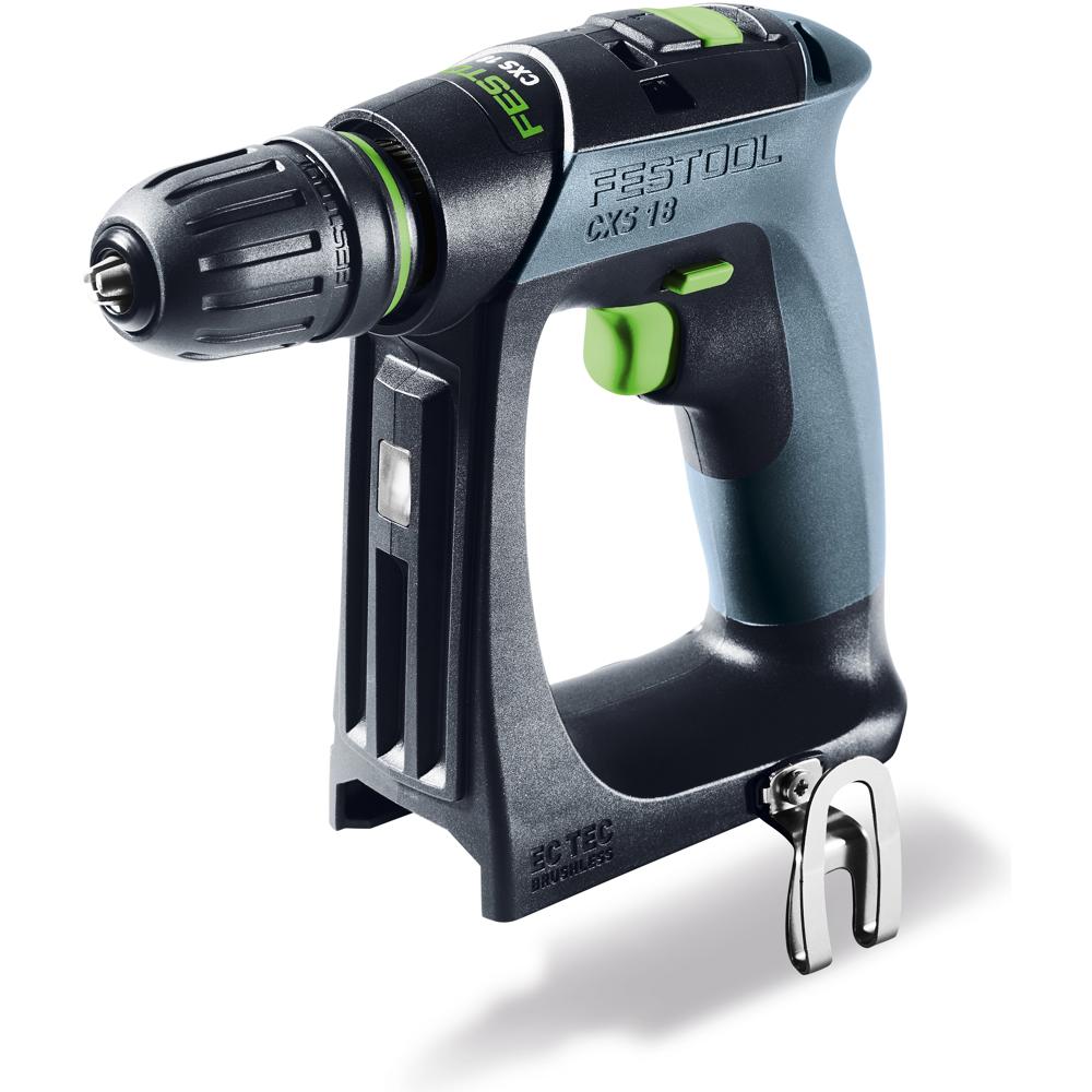 Festool CXS 18-Basic 18V Brushless Drill Driver (Body Only, T-LOC Systainer)