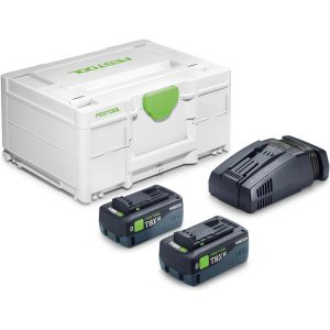 SYS 18V 2xTBX8/SCA16 (2x BP 18 TBX 8 ASI + SCA 16, Systainer SYS3 M 187)