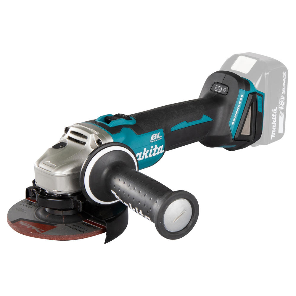 Makita DGA504Z 18V LXT Brushless 125mm Slide Switch Angle Grinder (Body Only)