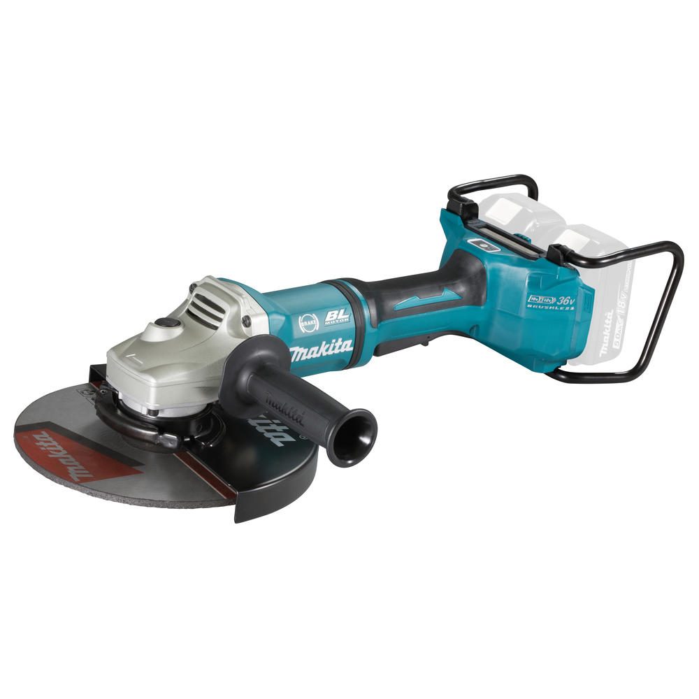 Makita DGA901ZUX2 18V X2 (36V) LXT Brushless 230mm Trigger Switch Angle Grinder (Body Only)