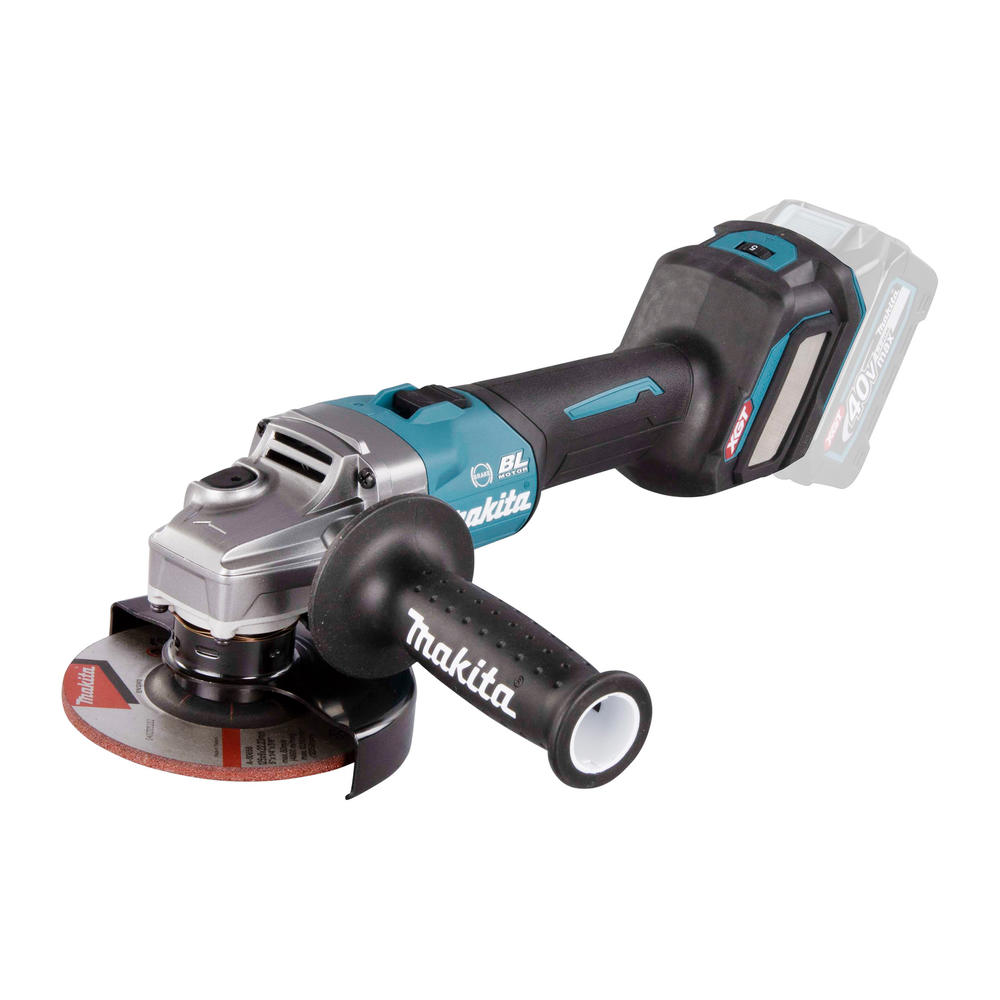 Makita GA023GZ01 40V max XGT Brushless 125mm Slide Switch Angle Grinder (Body Only, MakPac)