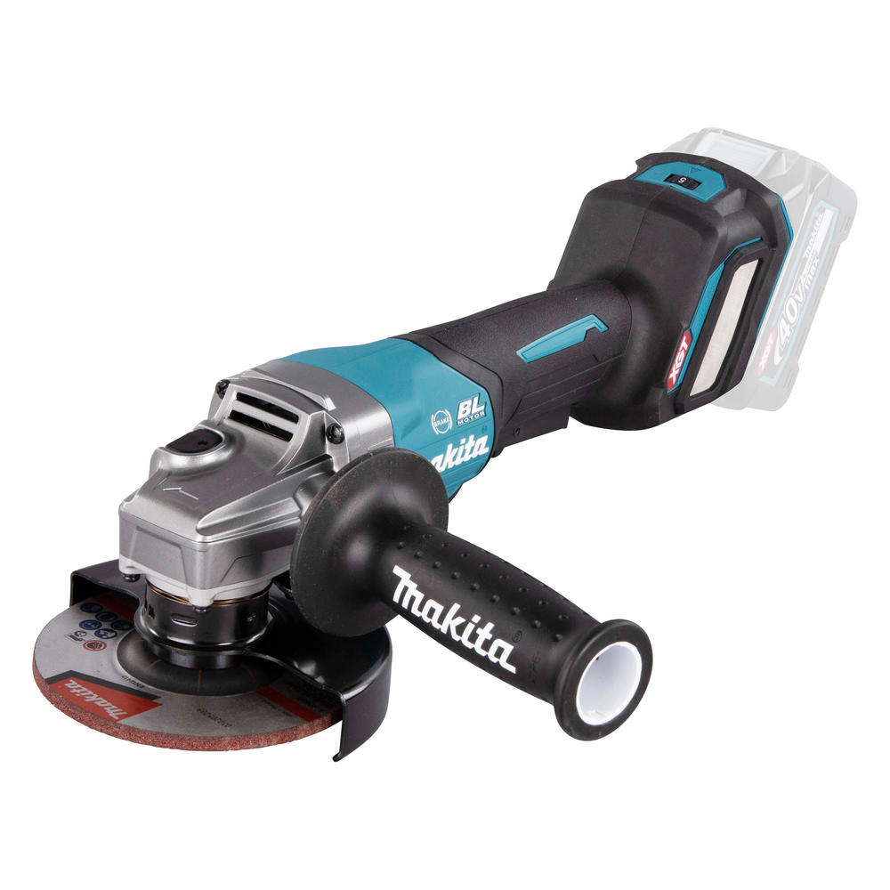 Makita GA029GZ01 40V max XGT Brushless 125mm Paddle Switch Angle Grinder (Body Only, MakPac)