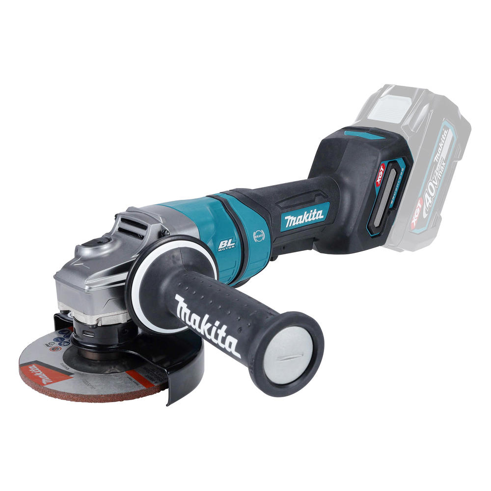 Makita GA050GZ01 40V max XGT Brushless 125mm Paddle Switch Angle Grinder (Body Only, MakPac)