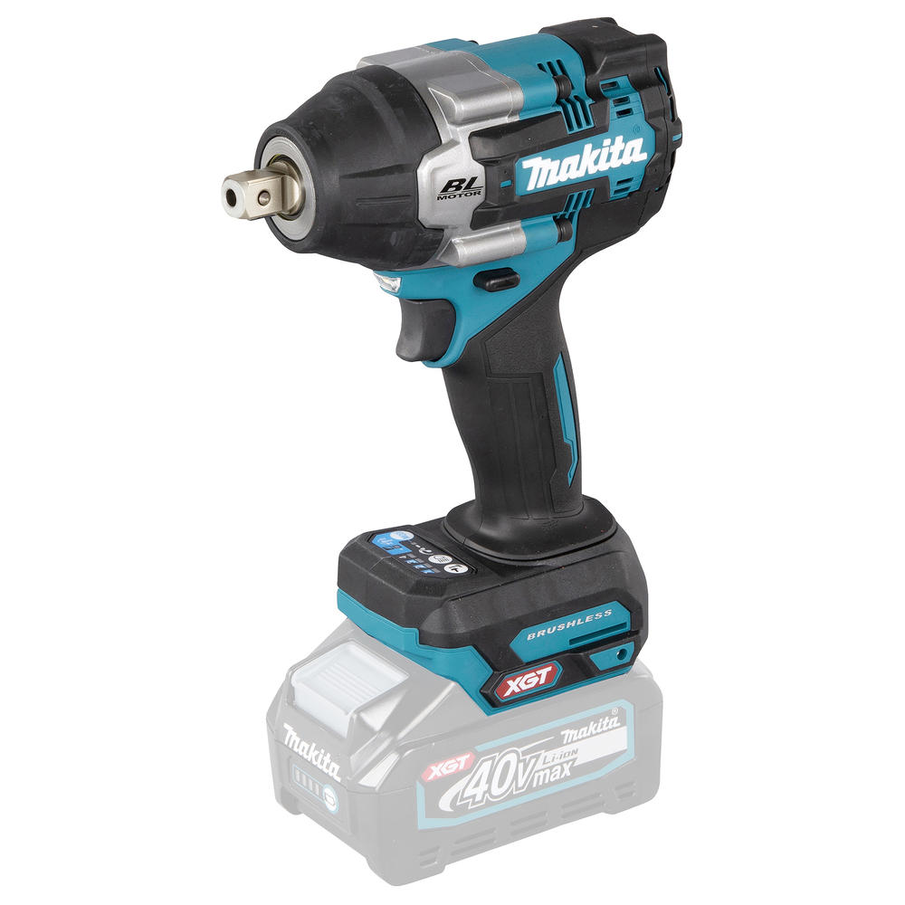 Makita TW008G 40V Max XGT Brushless 1/2″ Square Impact Wrench (Body Only, MakPac)