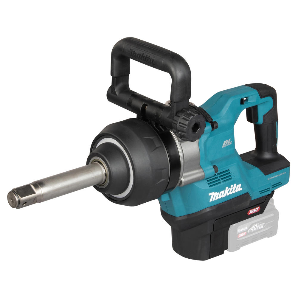 Makita TW010G 40V Max XGT Brushless 1″ Square Long Anvil Impact Wrench (Body Only, MakPac)