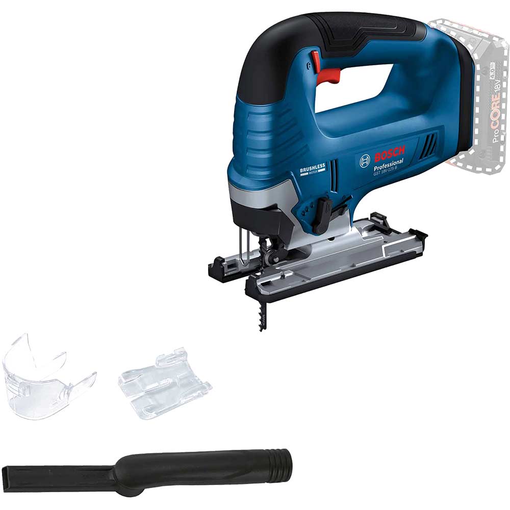 Bosch GST 18V-125 B Professional Brushless Top Handle Jigsaw (Body Only)