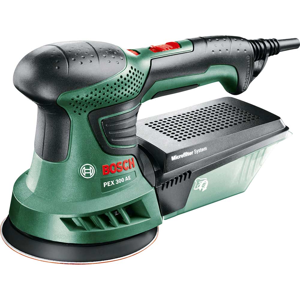 Bosch Green PEX 300 AE 240V 125mm Random Orbital Sander