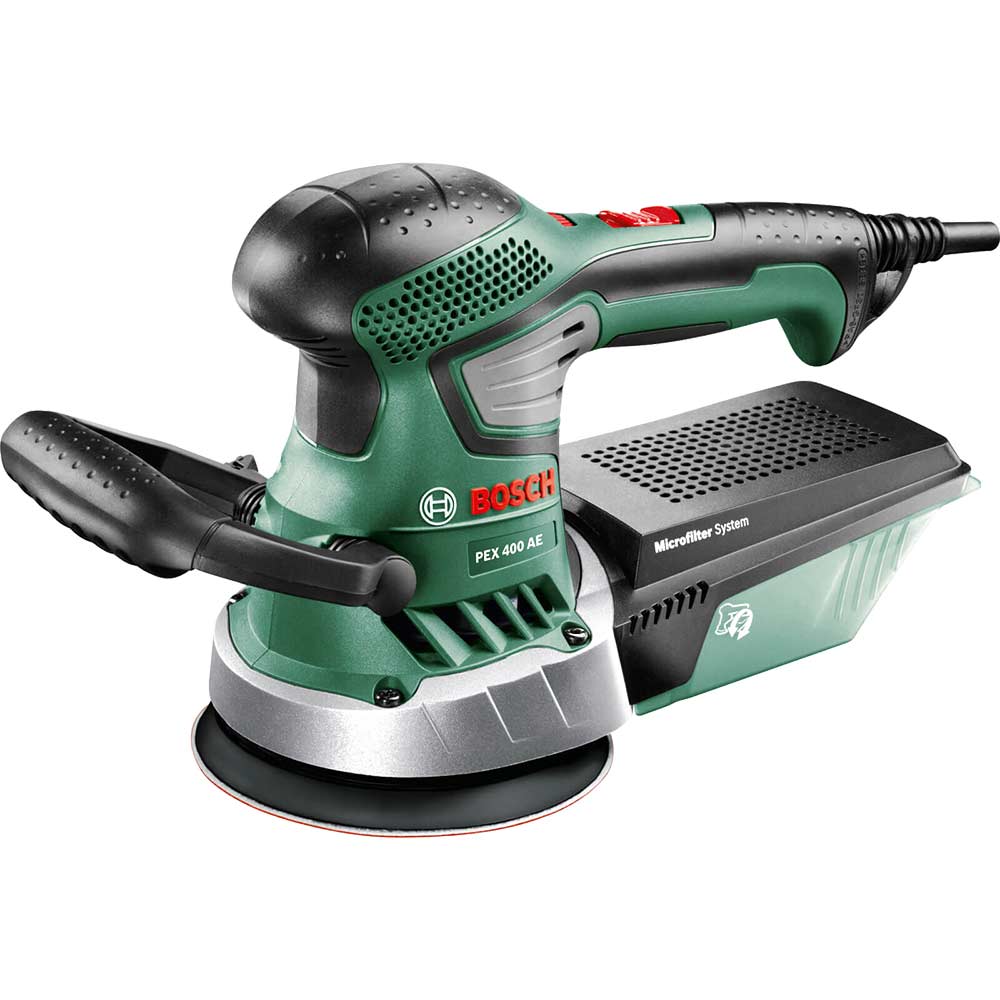 Bosch Green PEX 400 AE 240V 125mm Random Orbital Sander