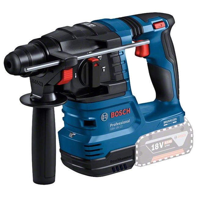Bosch GBH 18V-22 Professional Brushless SDS+ Rotary Hammer (Body Only)