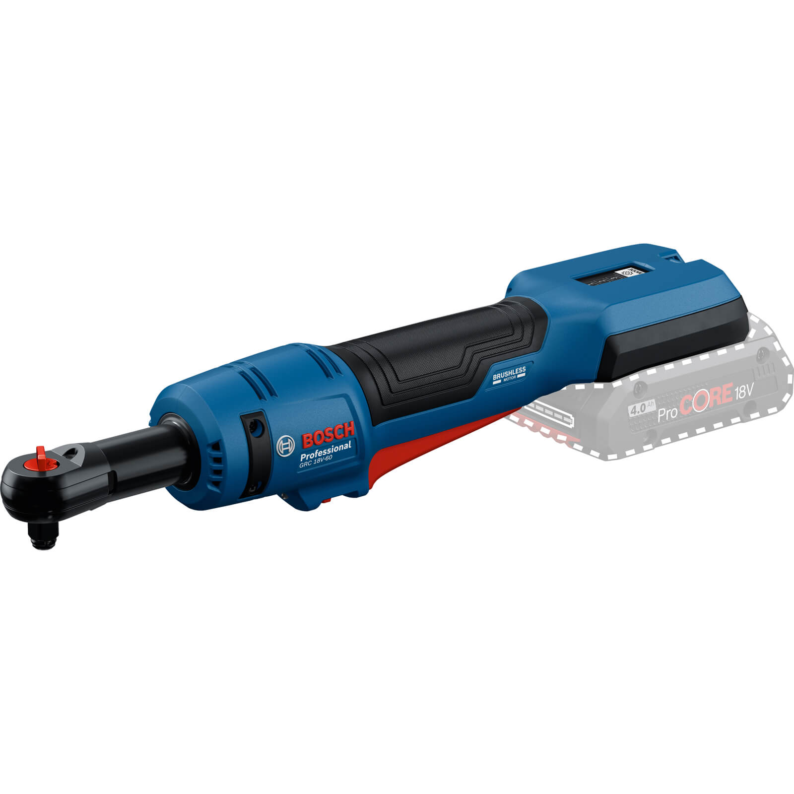 Bosch GRC 18V-60 Professional Brushless 3/8″ Extended Ratchet (Body Only)