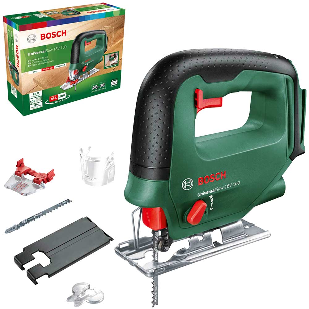 Bosch Green UniversalSaw 18V-100 Top Handle Jigsaw (Body Only)