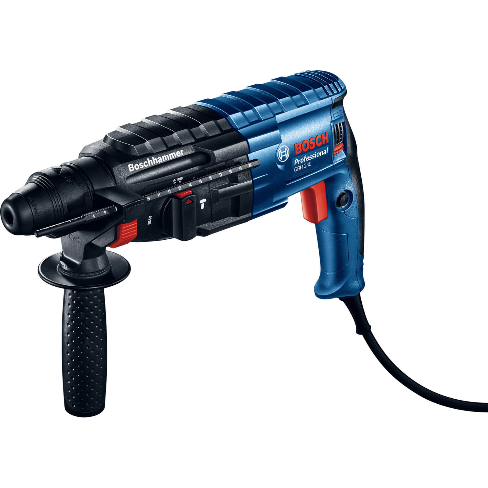 Bosch GBH 240 Professional 240V 790W SDS+ Rotary Hammer (Carry Case)