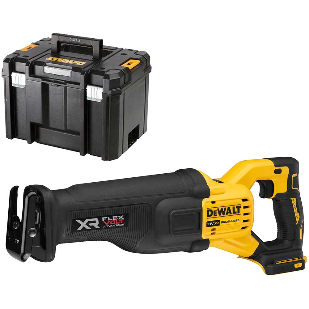 DeWalt DCS386NT-XJ 18V XR Brushless Reciprocating Saw (Body Only, TSTAK)