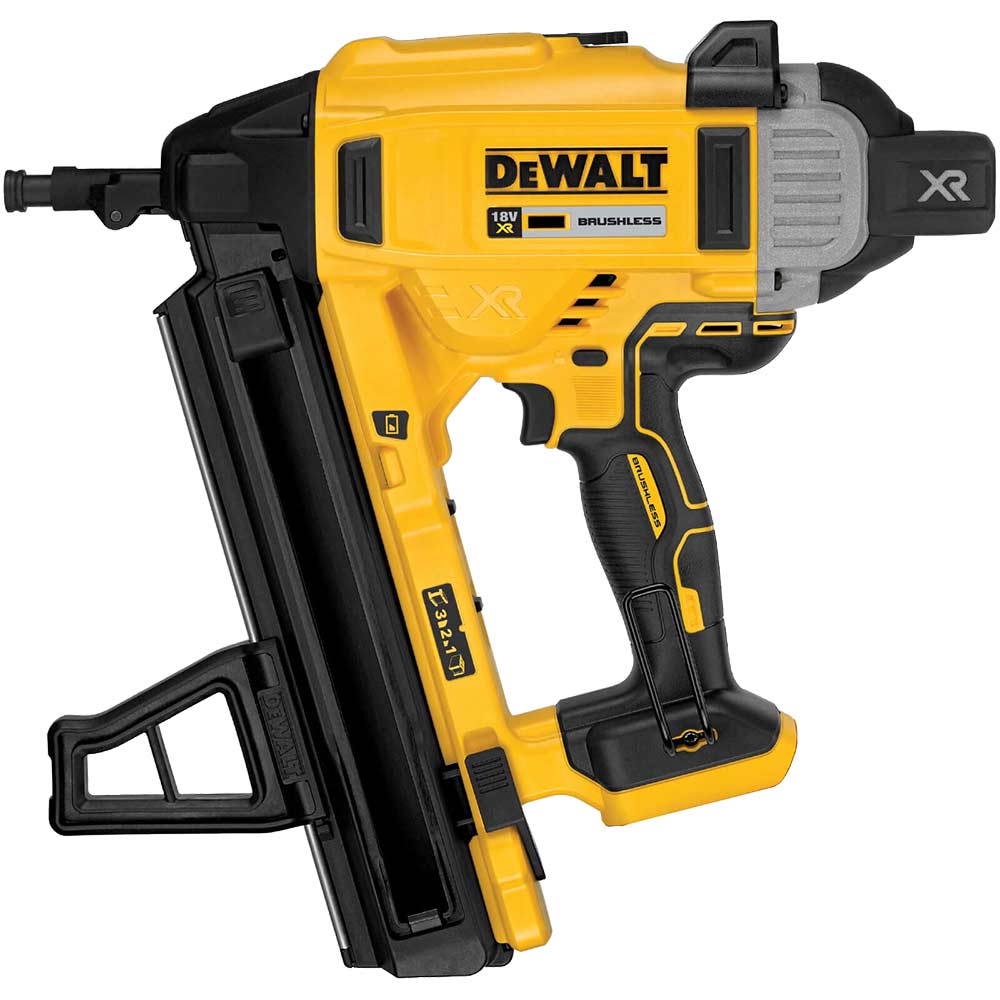 DeWalt DCN890N-XJ 18V XR Brushless Concrete & Steel Nailer (Body Only, Kitbox)