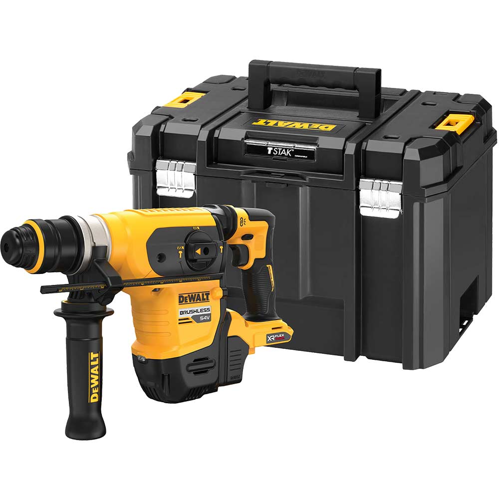 DeWalt DCH416NT-XJ 54V XR FlexVolt Brushless SDS+ Rotary Hammer (Body Only, TSTAK)