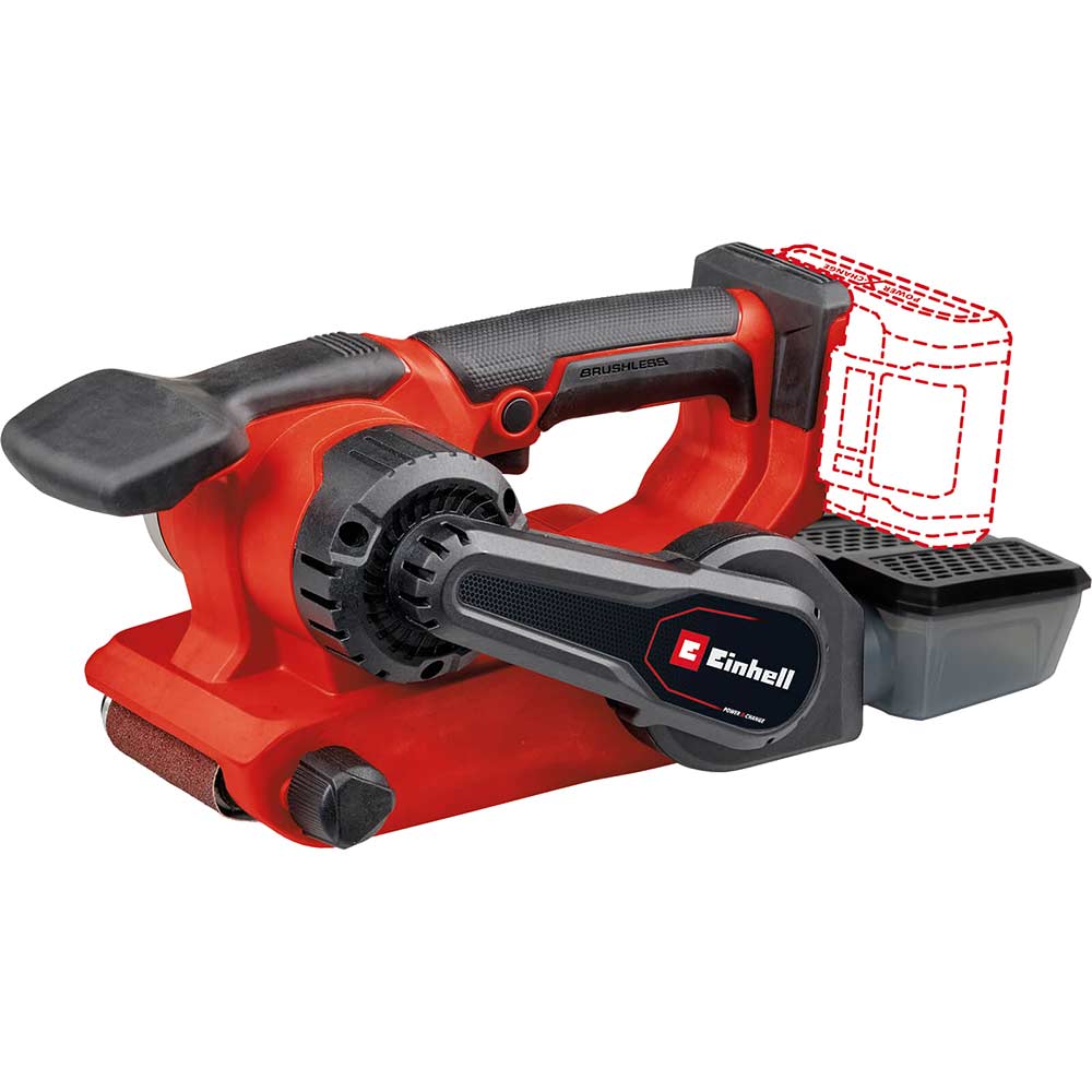 Einhell TP-BS 18/457 Li BL 18V Power X-Change Brushless 75mm Belt Sander (Body Only)