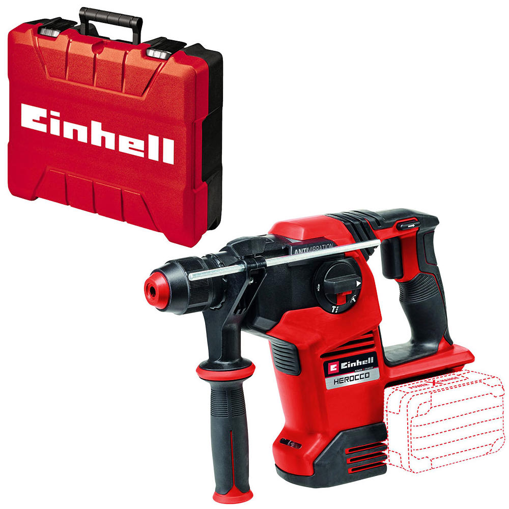 Einhell HEROCCO 36/28 36V (2x 18V) Power X-Change Twin Brushless SDS+ Rotary Hammer (Body Only, E-Box)