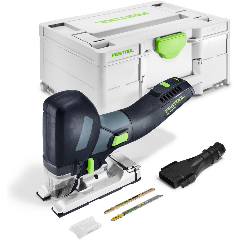 Festool PSC 500 EB-Basic 18V Brushless Barrel Grip Jigsaw (Body Only, T-LOC Systainer)