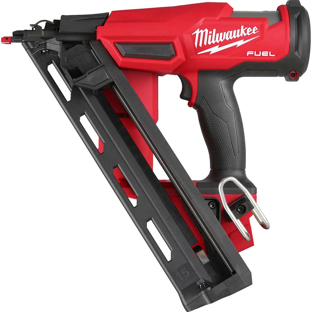 Milwaukee M18 FN15GA-0X FUEL 15G 34° Angled Second Fix Nailer (Body Only, HD Box)
