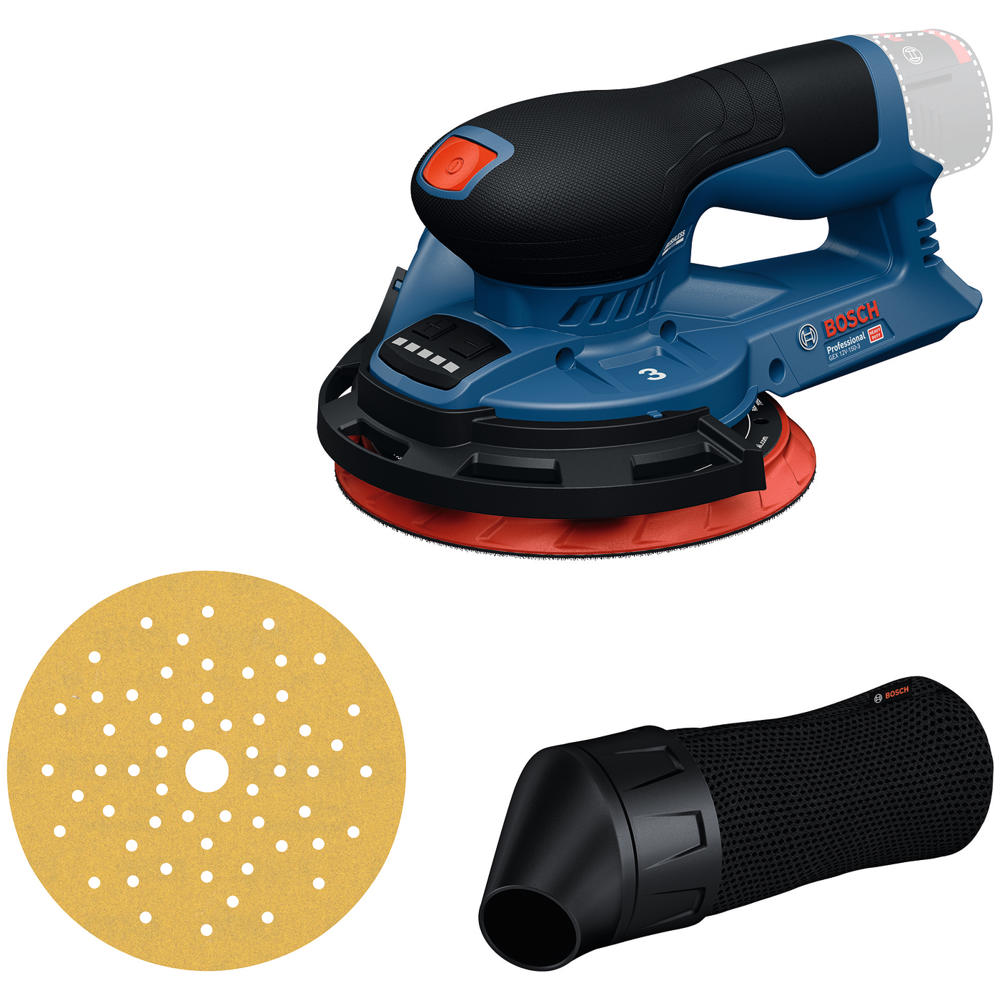 Bosch GEX 12V-150-3 Professional Brushless 150mm Random Orbital Sander (Body Only)