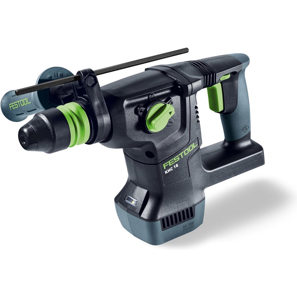 Festool KHC 18 18V Brushless Quick-Change Chuck SDS+ Rotary Hammer (Body Only, T-LOC Systainer)